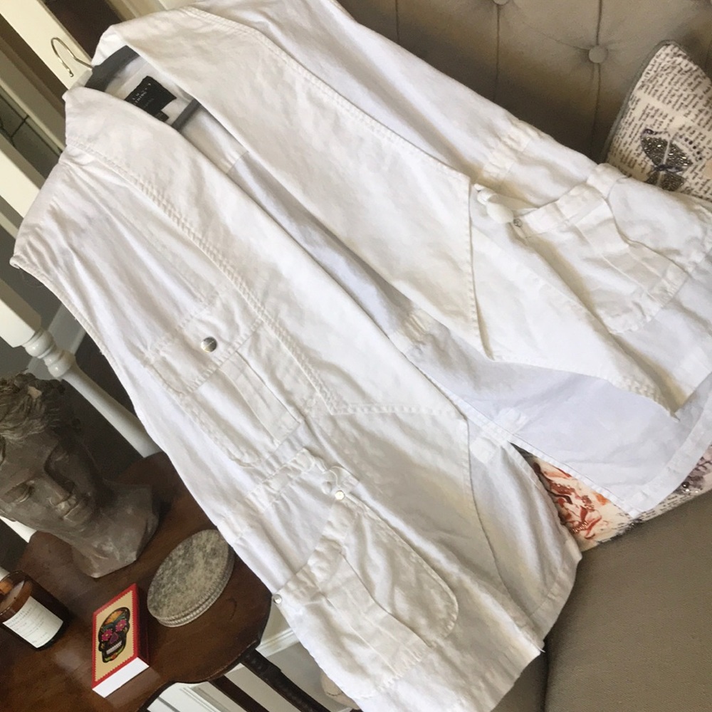Sanctuary 🍾 White Linen Vest